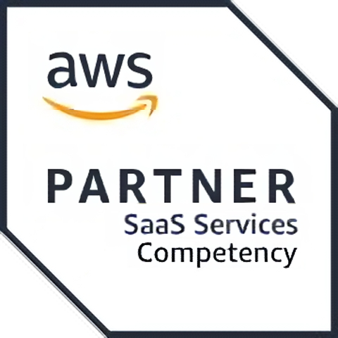 AWS SaaS Competency Partner Dark