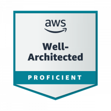 aws well arch proficient badge